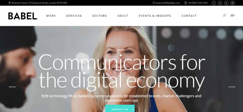 Babel-Public-Relations Fintech PR Agencies That You Should Be Working With