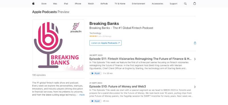 Breaking-Bank The Most Insightful Fintech Podcasts of This Year