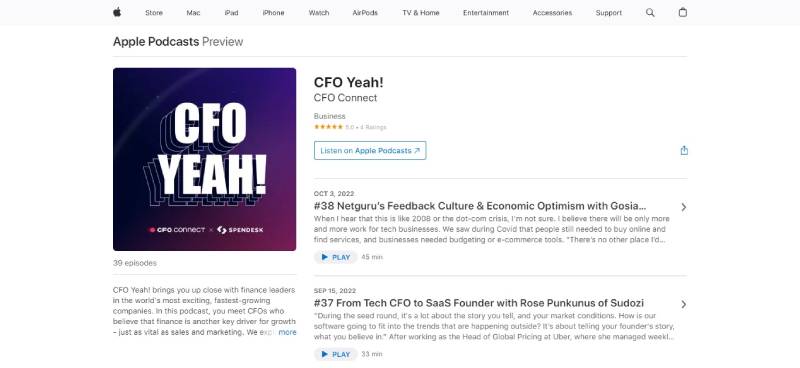 CFO-Yeah The Most Insightful Fintech Podcasts of This Year