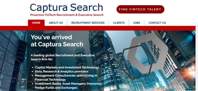 Captura-Search Fintech Recruitment Agencies: Where Talent Meets Tech