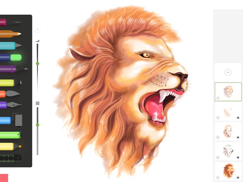 Drawing-Desk Android's Art Tools: Best Apps Like Procreate for Android