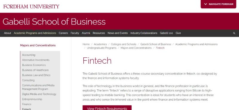 Fintech-at-Gabelli-School-of-Business-Fordham-University Fintech MBA Programs That You Should Know About