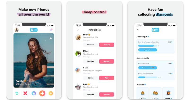 Hoop-Make-new-friends Youthful Socializing: 10 Top Apps Like Yubo