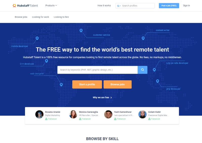 Hubstaff-Talent Best Apps Like Fiverr For Freelancers and Business Owners
