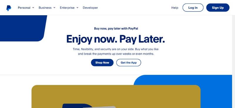 PayPal-Pay-In-4 Buy Now Pay Later Companies That Are Revolutionizing Retail