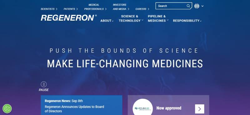 Regeneron-Pharmaceuticals-Inc Bio-Tech Companies That Are Changing Lives Through Science