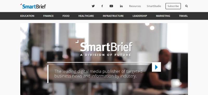 SmartBrief-for-CFOs Stay Updated: Must-Read Fintech Newsletters