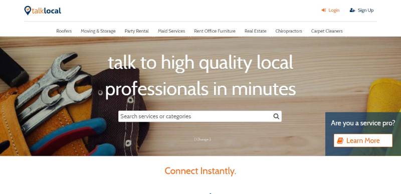TalkLocal Hire Local Professionals: Apps Like Thumbtack Reviewed