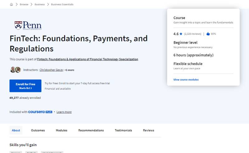 FinTech_-Foundations-Payments-and-Regulations-_-Coursera-1 Fintech Certification Examples You Might Be Missing Out On