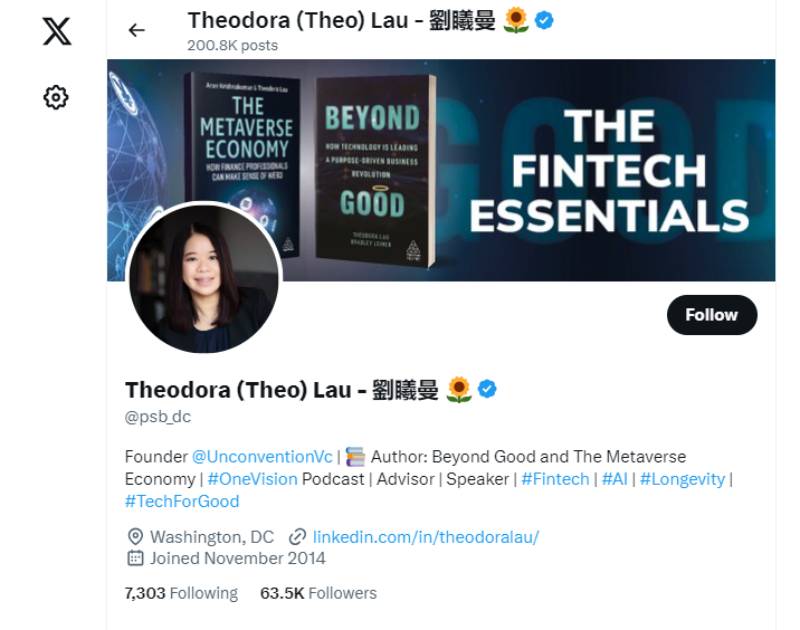 Theodora-Theo-Lau Meet the Fintech Influencers Shaping the Industry