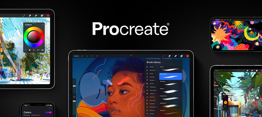 Procreate® – The most powerful and intuitive digital illustration app  available for iPad.