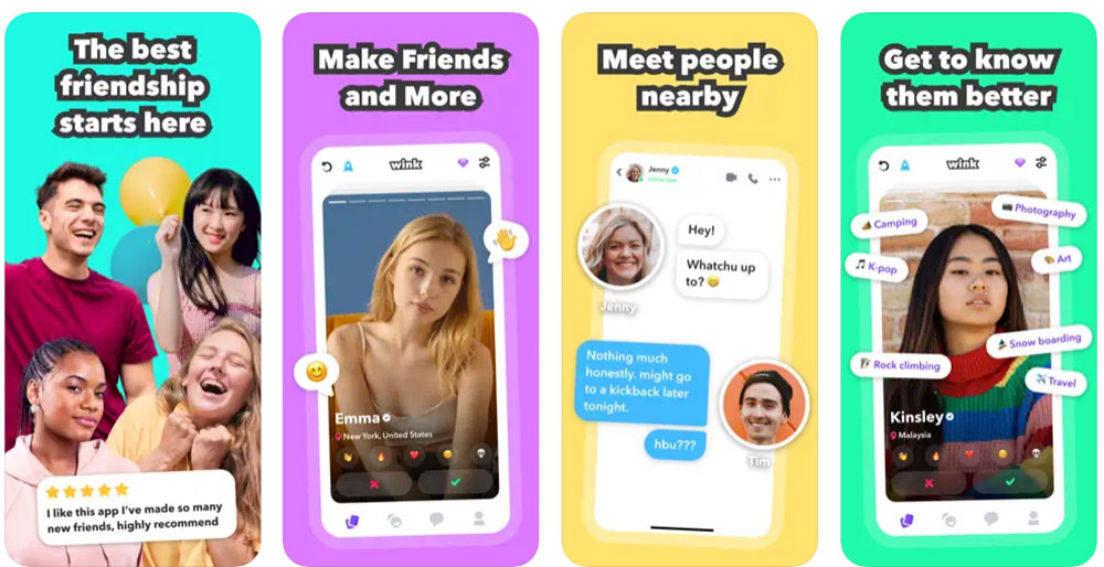 Make New Friends: Top Apps Like Wink