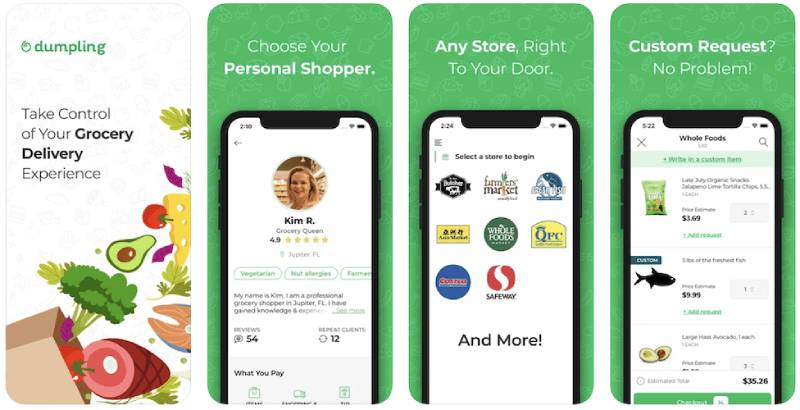 Dumpling Convenient Shopping: Must-Try Apps Like Shipt