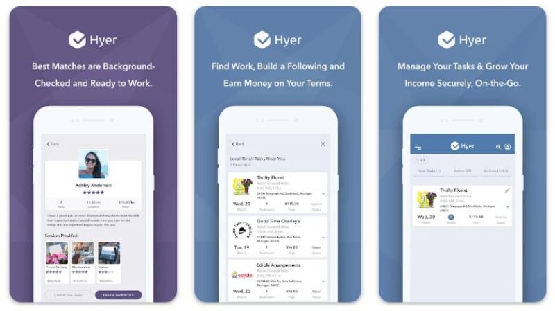 Hyyer Flexible Job Listings: 9 Apps Like InstaWork