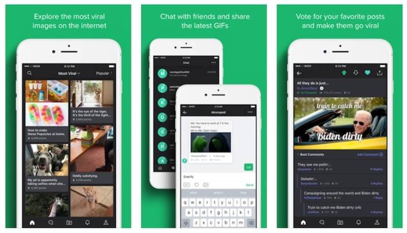 Imgur 14 Must-Try Apps Like Snapchat for Photo Sharing
