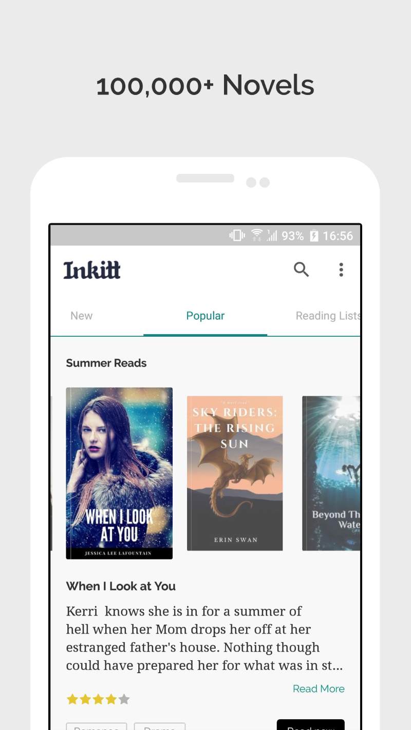 Inkitt Read, Write, Share: 9 Apps Like Wattpad You'll Love