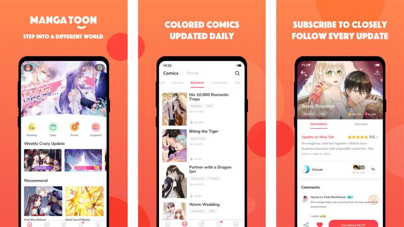 MangaToon-–-Manga-Reader Read, Write, Share: 9 Apps Like Wattpad You'll Love