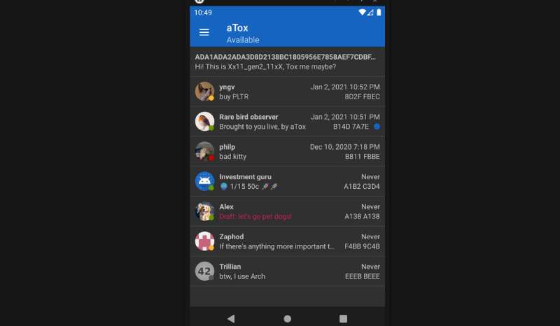 Tox Secure Messaging: 10 Apps Like Telegram