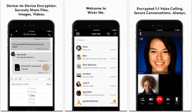 Wickr-Me Communicate Worldwide: Messaging Apps Like Viber