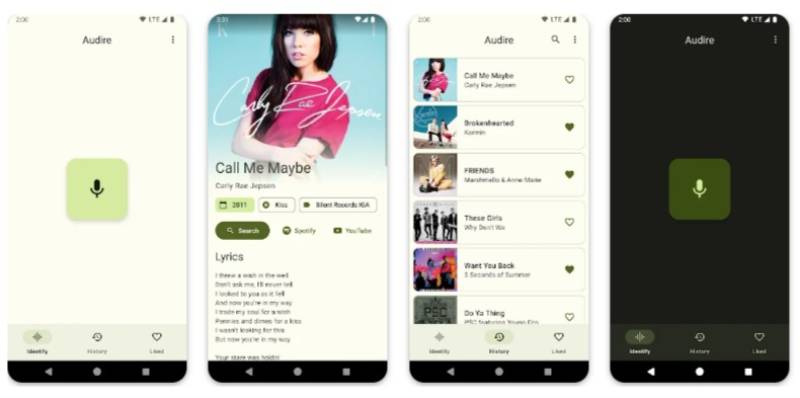 Audire-1 Discover New Music: The Best Apps Like Shazam