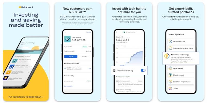 Betterment Invest Wisely: The Best Apps Like Robinhood