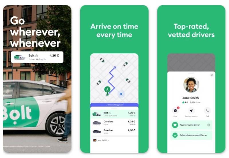 Bolt Get Around Easily: Top Apps Like Uber for Ridesharing
