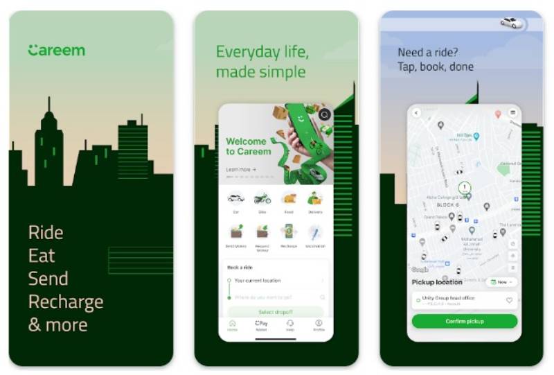 Careem Get Around Easily: Top Apps Like Uber for Ridesharing