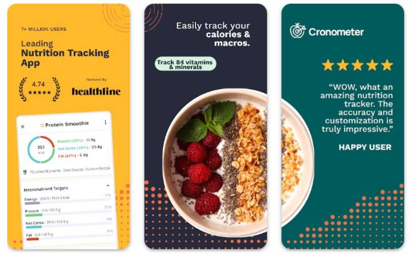 Cronometer Health at Your Fingertips: Apps Like MyFitnessPal