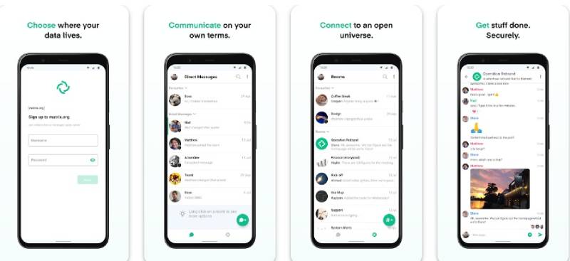 Element Stay in Touch: Messaging Apps Like WhatsApp to Explore
