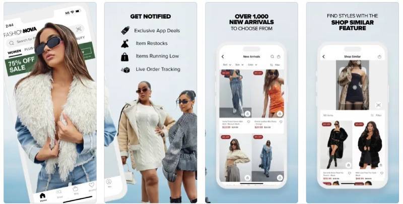Fashion-Nova Fashion Forward: Shopping Apps Like Shein You'll Love
