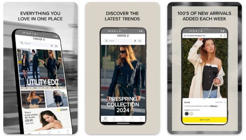 Forever-21 Fashion Forward: Shopping Apps Like Shein You'll Love
