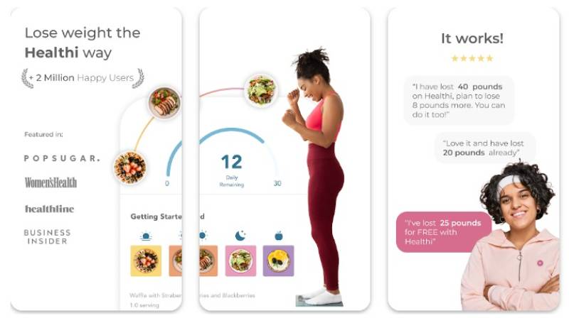 Healthi-formerly-iTrackBites Journey to Fitness: Best Apps Like Weight Watchers