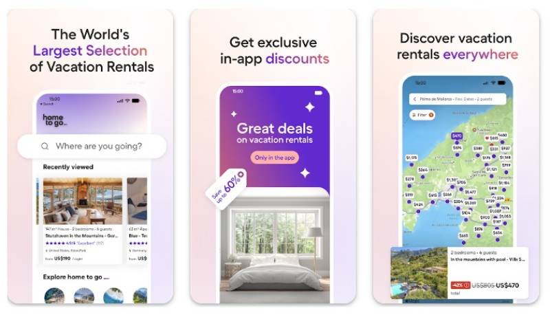 HomeToGo Discover the World: Top Apps Like Airbnb for Travelers