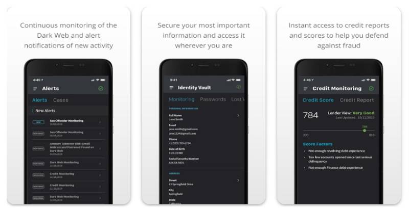Identityforce-UltrasecureCredit Credit Management: Financial Health Apps Like Experian