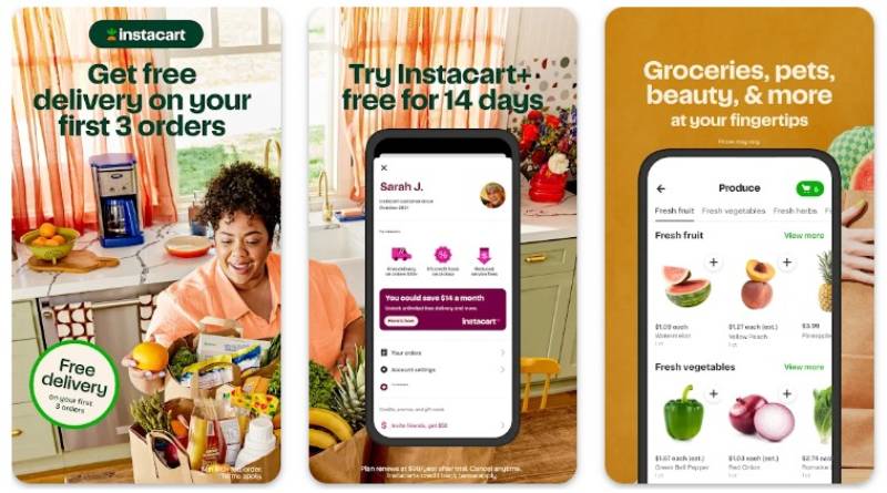 Instacart Food Delivery: Quick Meal Apps Like Postmates