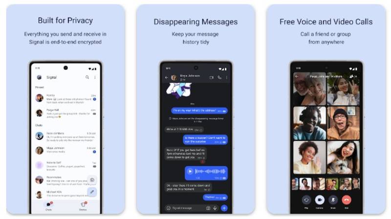 Signal-Private-Messenger Secure Messaging: Privacy-Focused Apps Like Wickr