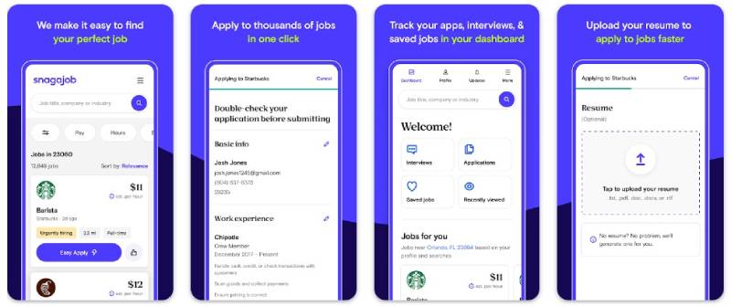 Snagajob Land Your Dream Job: Best Apps Like Indeed