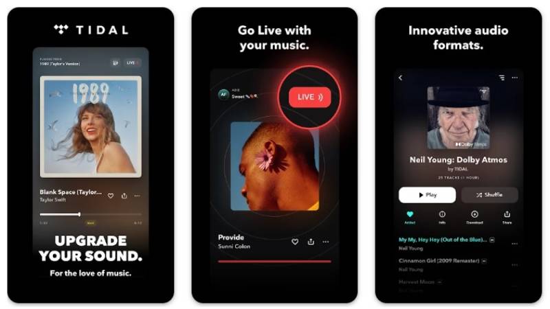 TIDAL-Music Stream Your Beat: Best Apps Like Spotify Revealed