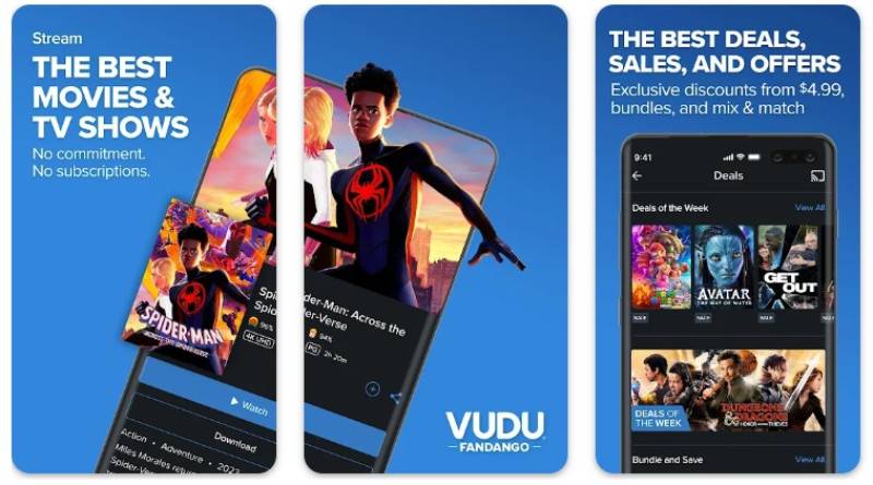 Vudu Stream On Demand: Entertainment Apps Like MovieBox