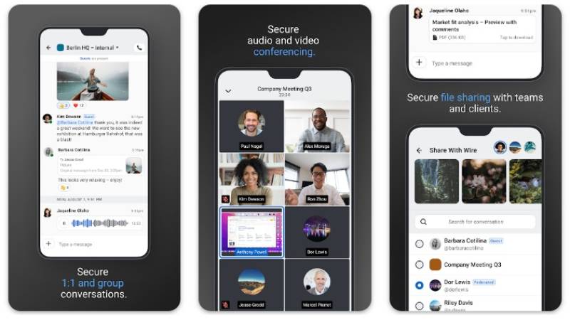 Wire Stay Connected With Messaging and Chat Apps Like Messenger
