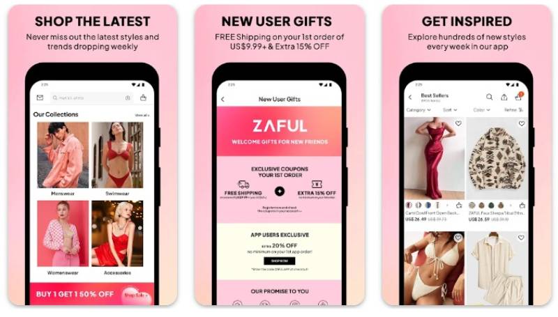Zaful Fashion Forward: Shopping Apps Like Shein You'll Love