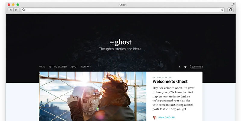 ghost-1 Express Yourself: Creative Apps Like Tumblr