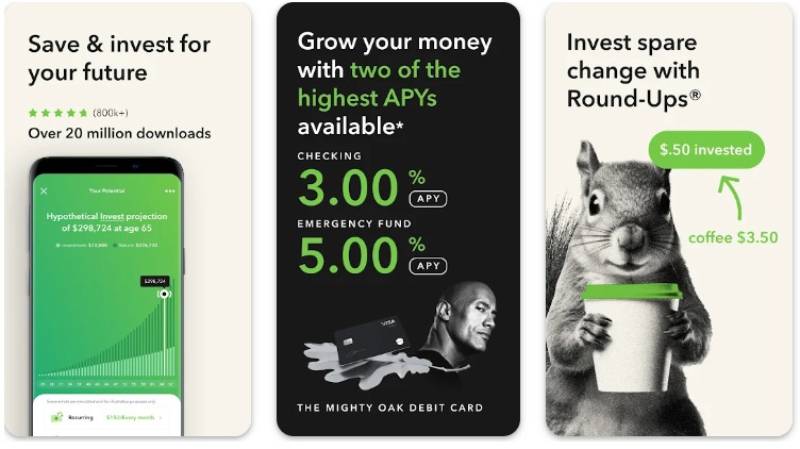 Acorns Save Smart: Financial Planning Apps Like Qapital