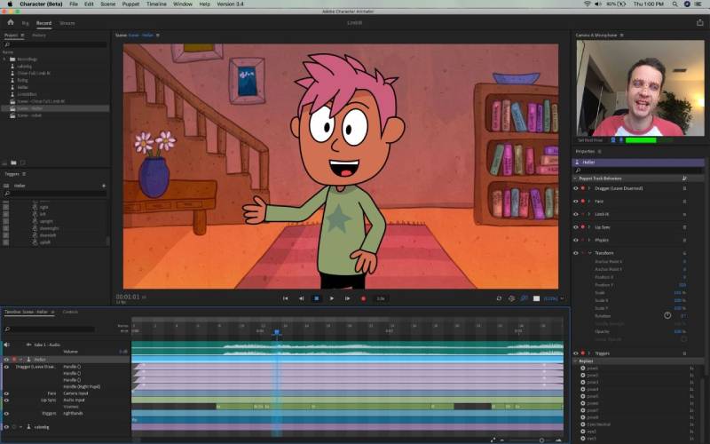 Adobe-Character-Animator Animate Your Ideas With Creative Apps Like FlipaClip