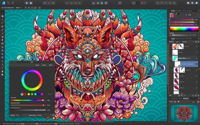 Affinity-Designer Design Digitally: Graphic Design Apps Like Adobe Illustrator