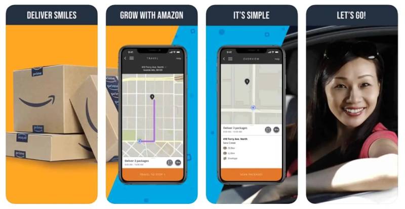 Amazon-Flex Drive and Earn: Essential Apps Like Doordash