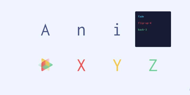 AnimXYZ-1-1 Animate with Ease: Top CSS Animation Libraries Today