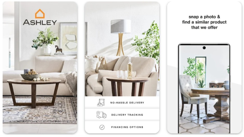 Ashley-HomeStore Home Decor and More: Shopping Apps Like Wayfair
