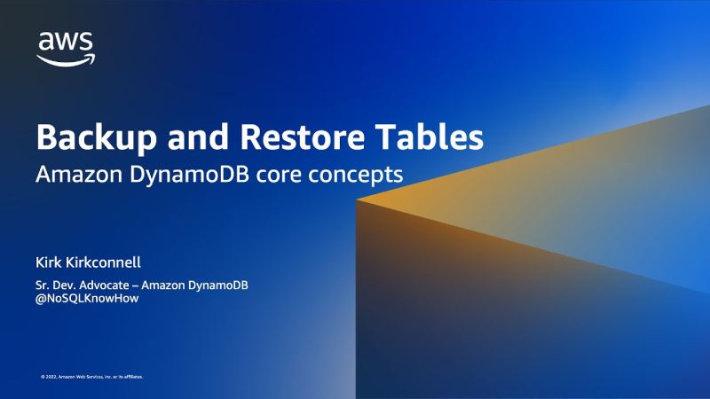 Aws-node-dynamodb-backup The Best Serverless Frameworks for Developers