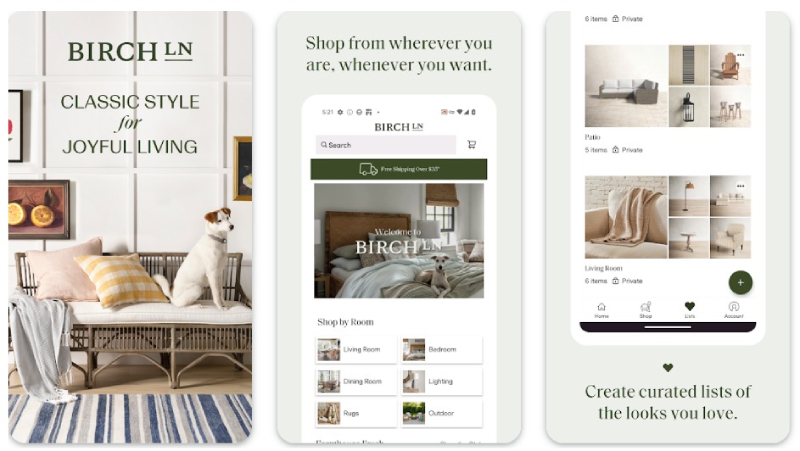 Birch-Lane Home Decor and More: Shopping Apps Like Wayfair